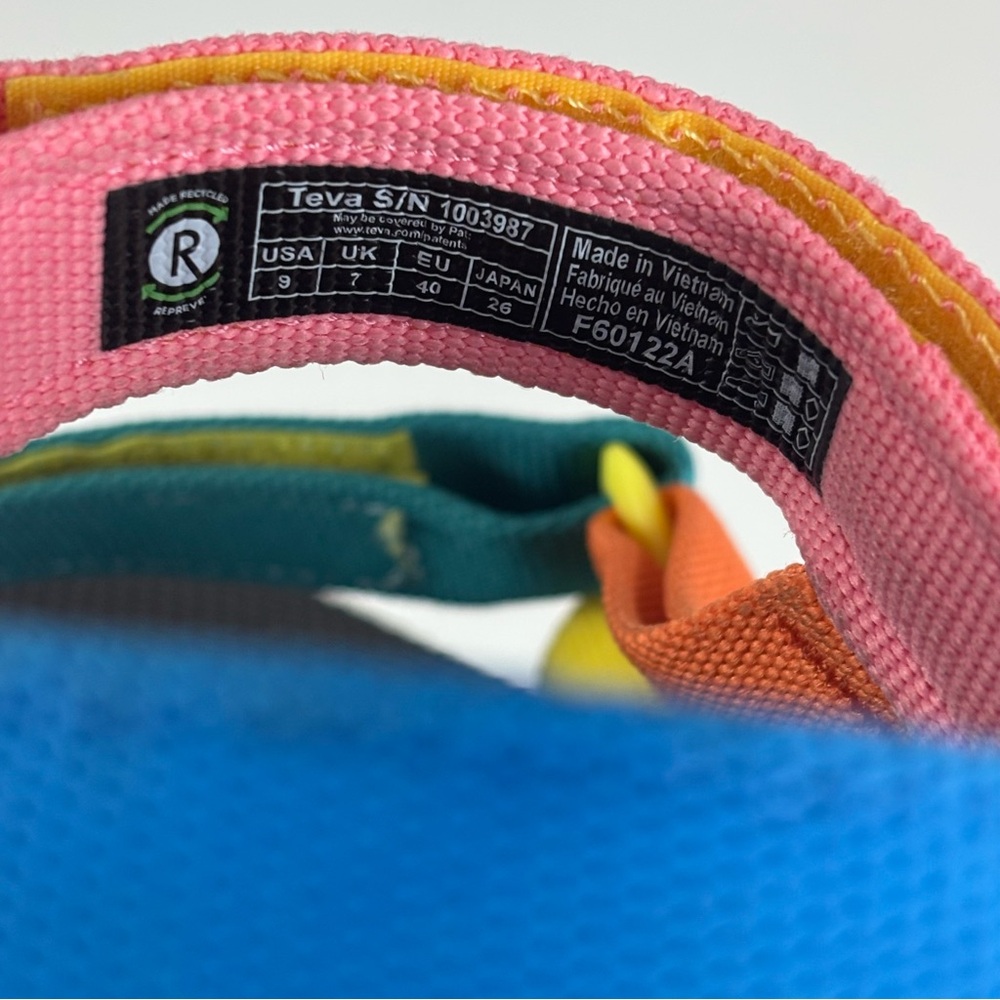 Teva Women's Original Colorful Strappy Universal Sandals 9 NWT - Picture 6 of 12